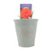 Plastic Olive Planter Grey