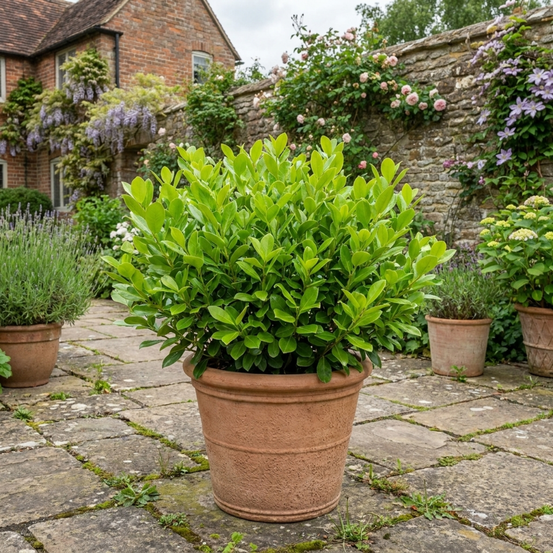Griselinia Littoralis 'New Zealand Broadleaf' Evergreen Hedging 2L Pot The Rose Press Garden