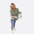 Seasonal Milk Churn with Mixed Plants – Autumn Colour Garden Planter Plants By Post