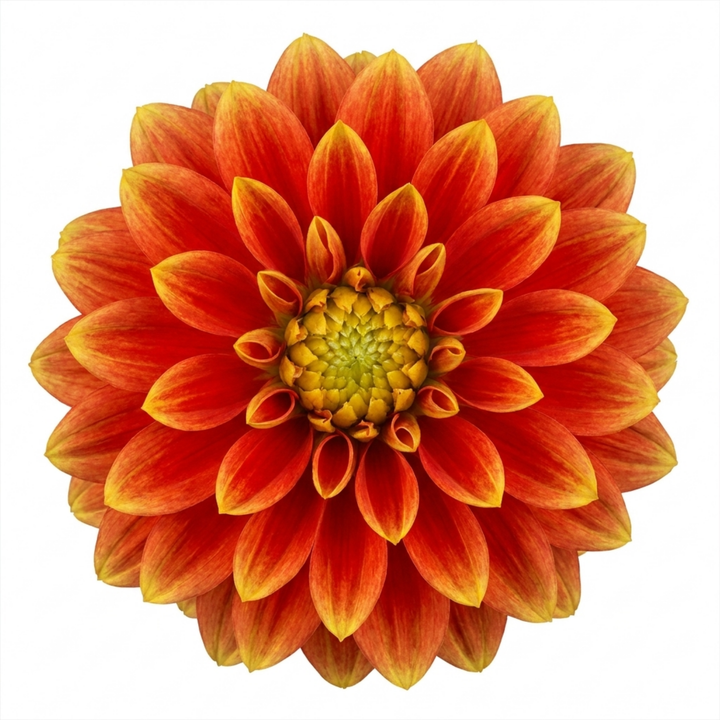 Dahlia Maggiore Fun Flame 3L  Orange & Yellow Dahlia