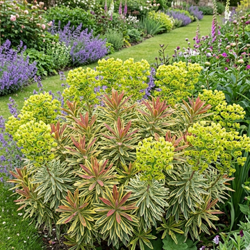 Euphorbia Ascot Rainbow The Rose Press Garden