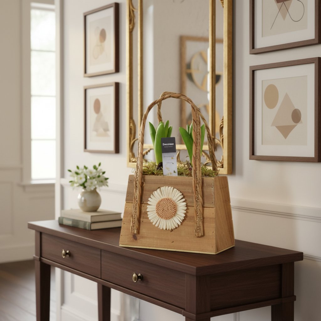 Spring Scented Hyacinth Handbag Planter Plants By Post