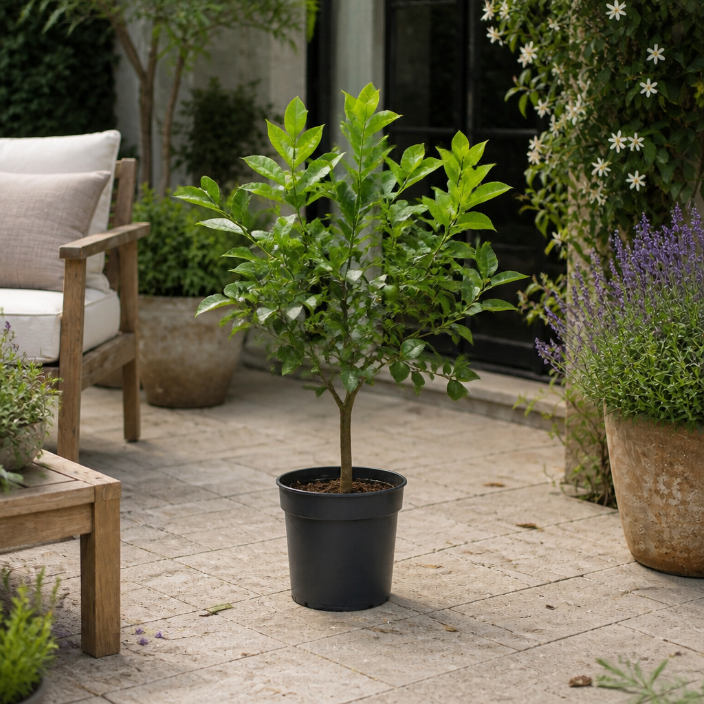 5L Lime Tree 80/90cm tall in standard plastic nursery pot