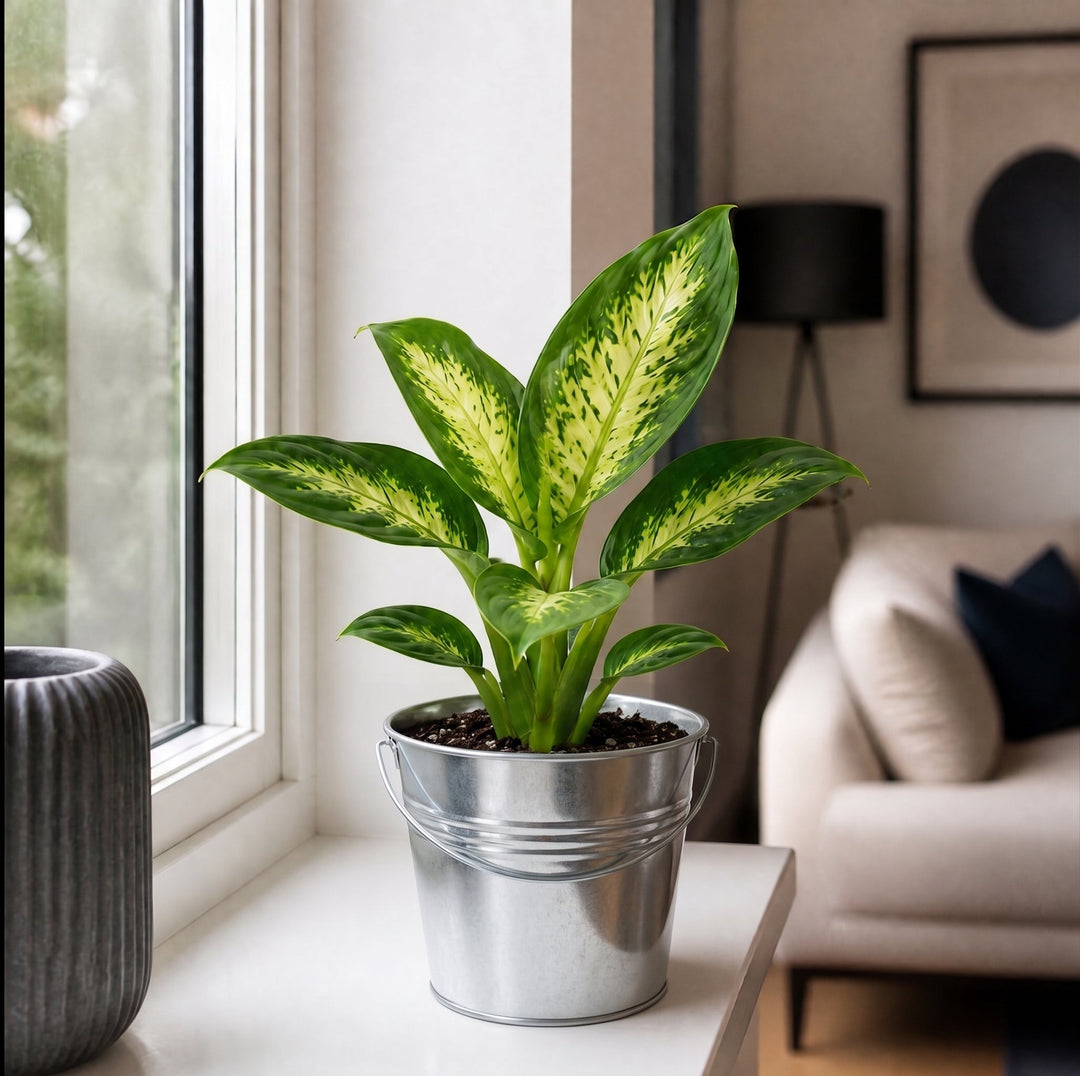 Dieffenbachia Compacta Dumb Cane 12cm Pot Plants By Post