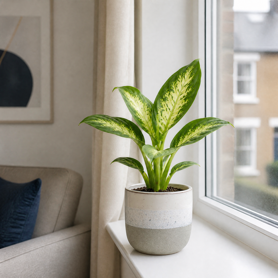 Dieffenbachia Compacta Dumb Cane 12cm Pot Plants By Post