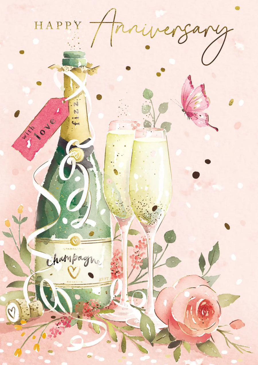 Happy Annivesary Greetings Card Plants By Post