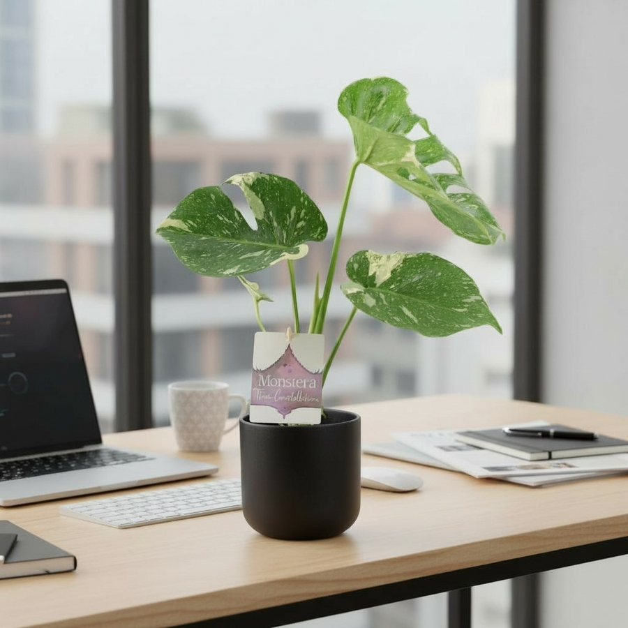 Monstera Thai Constellation – A Rare & Highly Sought-After Variegated Houseplant Plants By Post