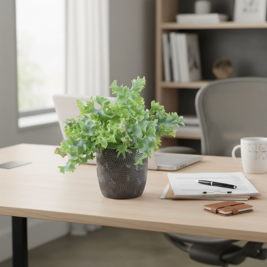 Phlebodium Davana - Ruffled Blue Star Fern Indoor Plant Plants By Post