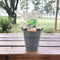 Metal Grey Pail