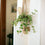 Hanging Ceramic White Macrame