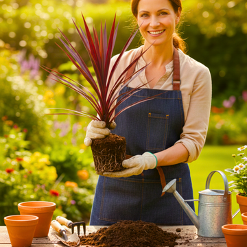 Cordyline Red Star Architectural Evergreen Garden Shrub 2Ltr Pot The Rose Press Garden