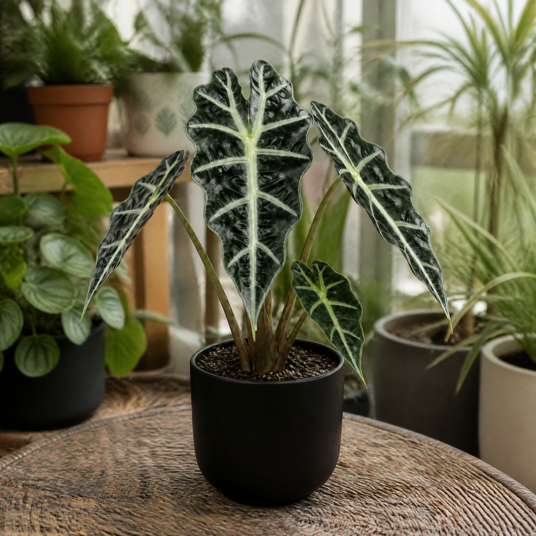 Alocasia Polly Elephant Ear 12cm Pot Plants By Post