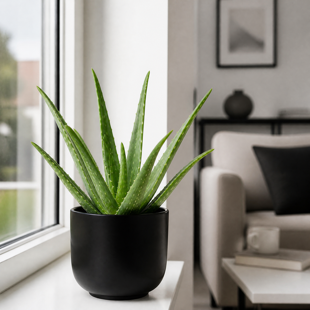 Aloe Vera Plant 12cm Pot for Indoors - Medicinal Houseplant Plants By Post