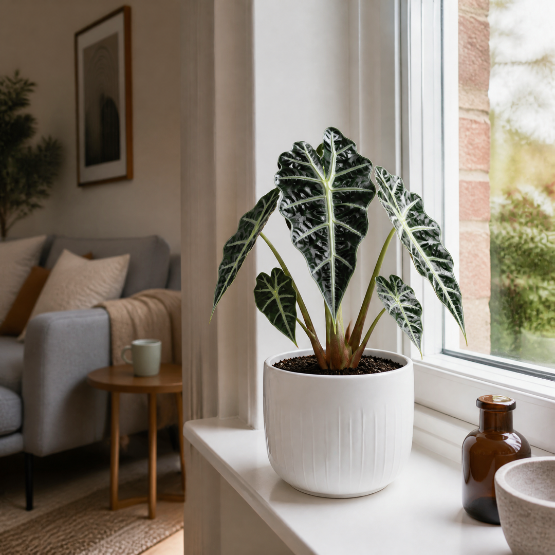 Alocasia Polly Elephant Ear 12cm Pot Plants By Post