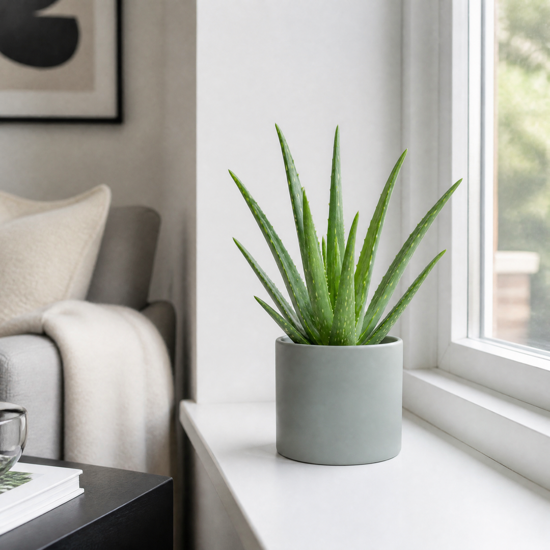 Aloe Vera Plant 12cm Pot for Indoors - Medicinal Houseplant Plants By Post