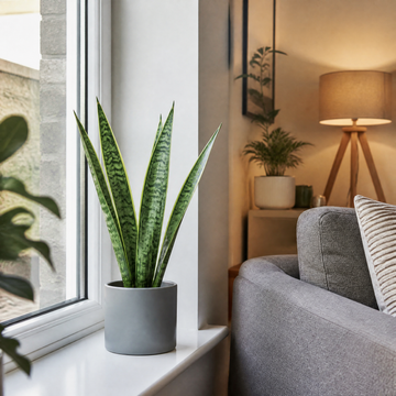 Sansevieria Superba in 12cm Pot | Air-Purifying Snake Plant for Low Light Spaces Plants By Post