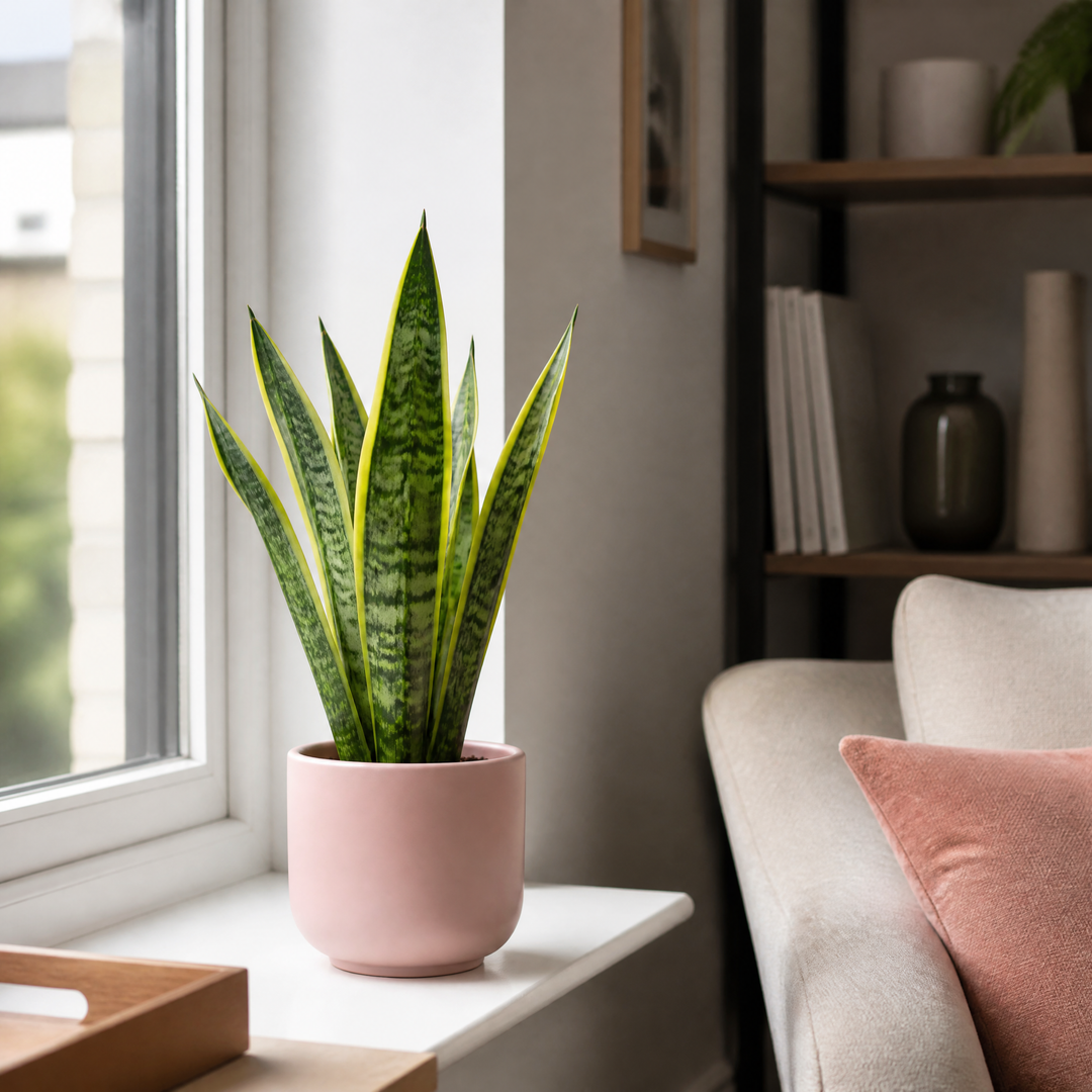 Sansevieria Superba in 12cm Pot | Air-Purifying Snake Plant for Low Light Spaces Plants By Post