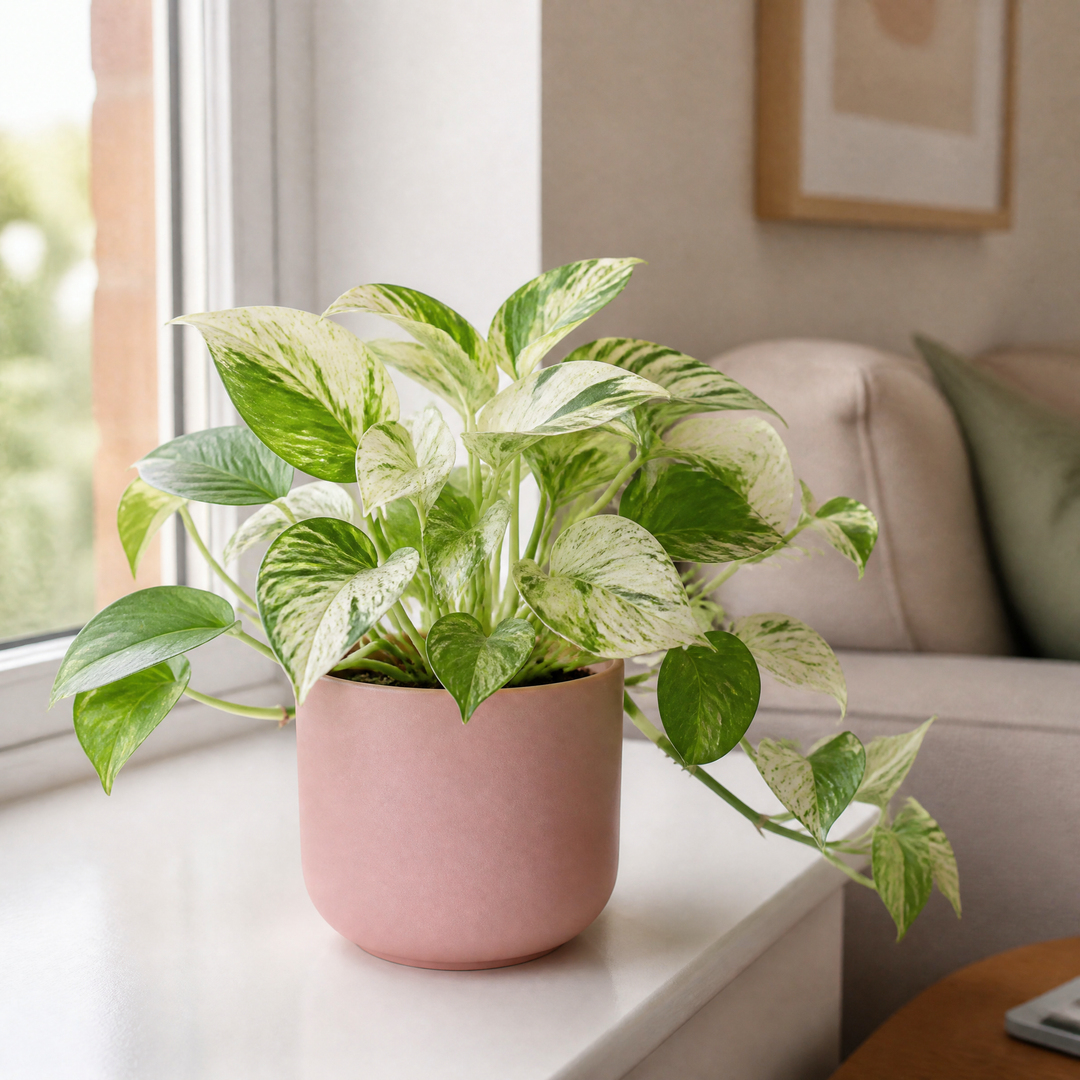 Epipremnum Marble Queen Pothos 12cm Pot Plants By Post
