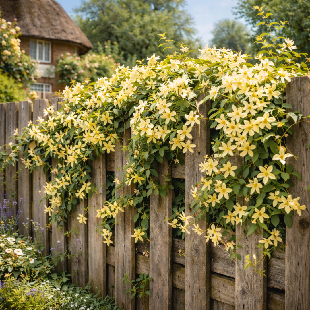 Jasminum nudiflorum Winter Jasmine - 2L Pot The Rose Press Garden