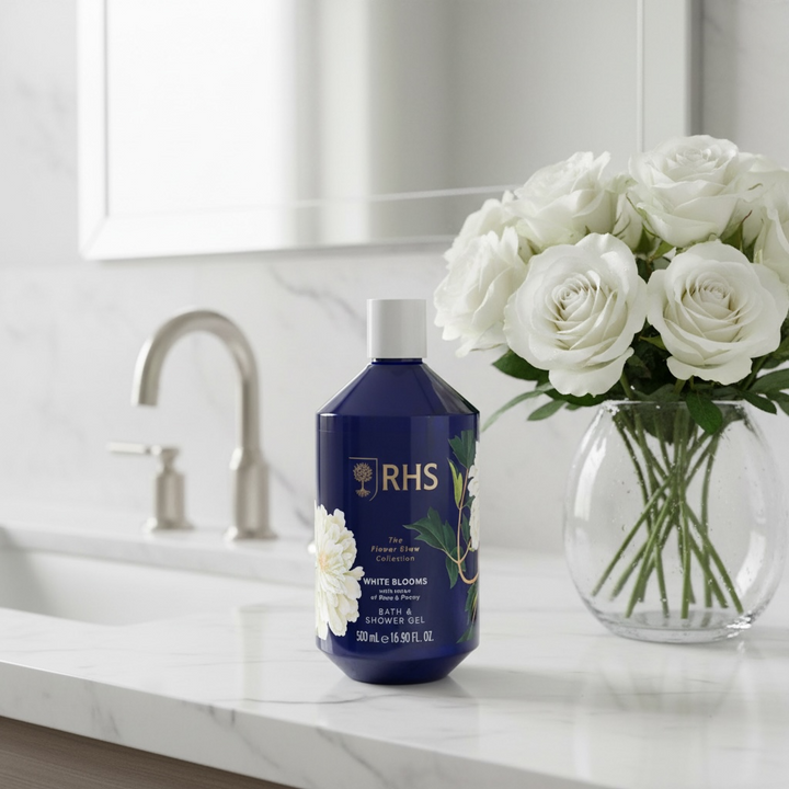 RHS Flower Show Collection White Blooms Hand Wash - 300ml The Somerset Toiletry Co