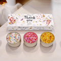 Thank You Candles Trio Set Plants By Post