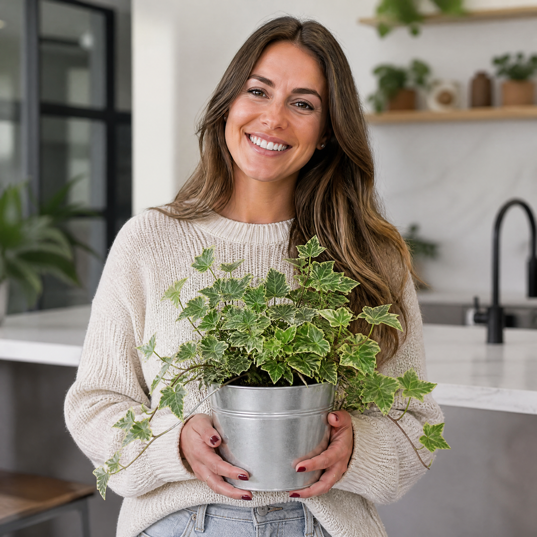 Hedera Variegated Ivy 12cm Pot Plants By Post