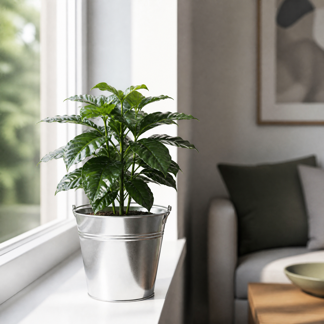 Coffee Arabica – Indoor Coffee Plant for Home & Office (12cm Pot) Plants By Post