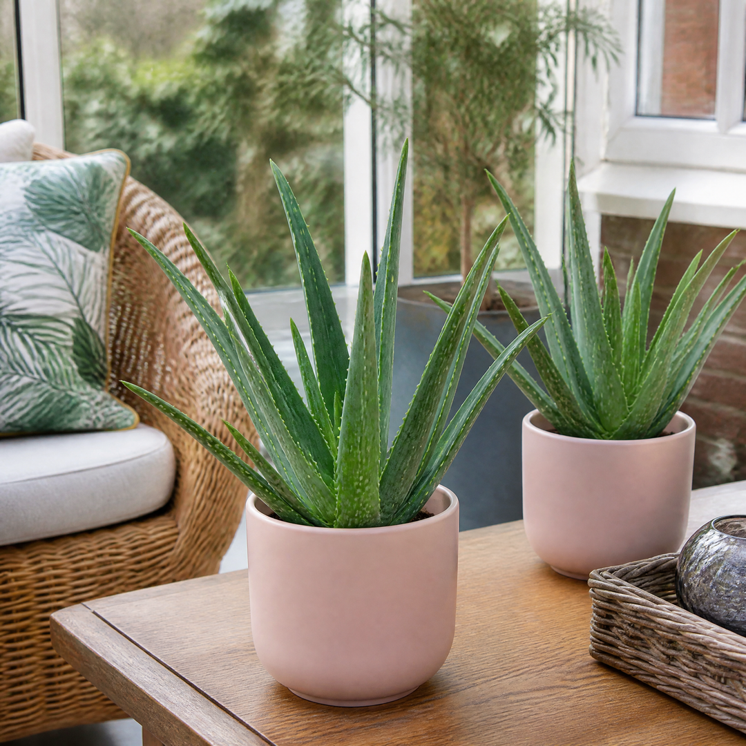 Aloe Vera Plant 12cm Pot for Indoors - Medicinal Houseplant Plants By Post