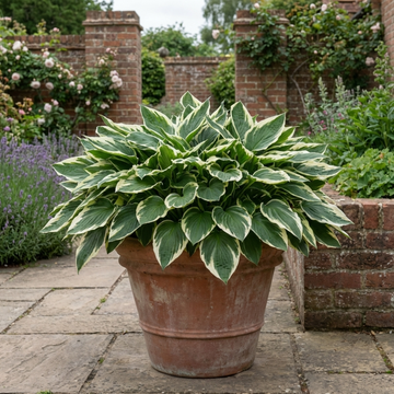 1 Large Plant - Hosta Patriot, Ready to Plant in Your Garden, 2L Pot The Rose Press Garden