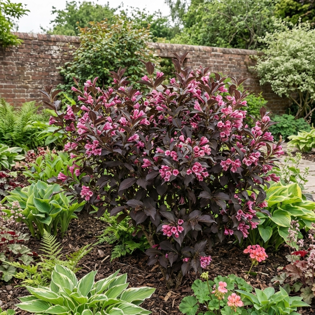 Weigela florida Victoria - 2L Pot The Rose Press Garden
