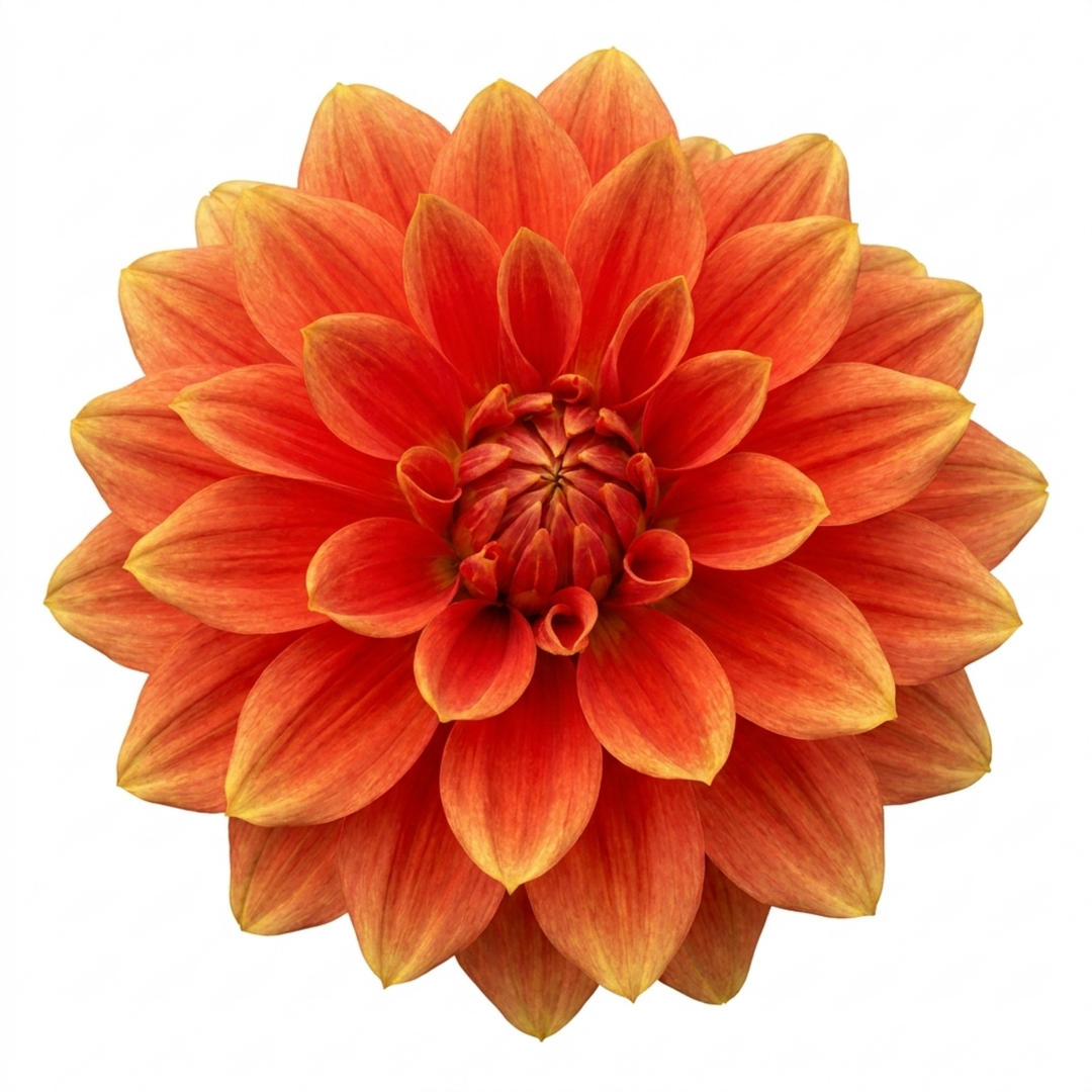 Dahlia Fun Pomegranate Bicolour Dahlia Plant 3L Pot