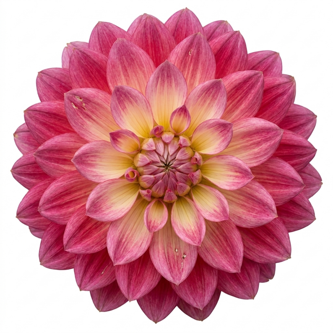 Dahlia Maggiore Fun Rose Bicolour Decorative Dahlia Plant 3L Pot