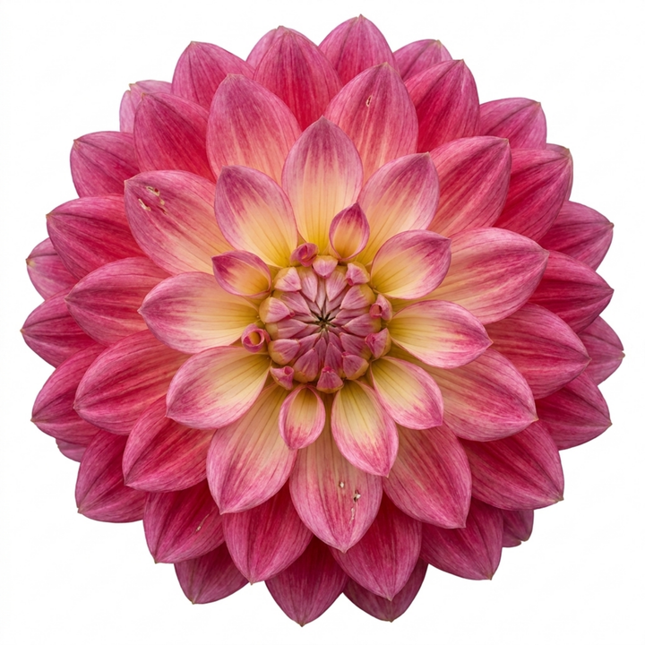 Dahlia Maggiore Fun Rose Bicolour Decorative Dahlia Plant 3L Pot