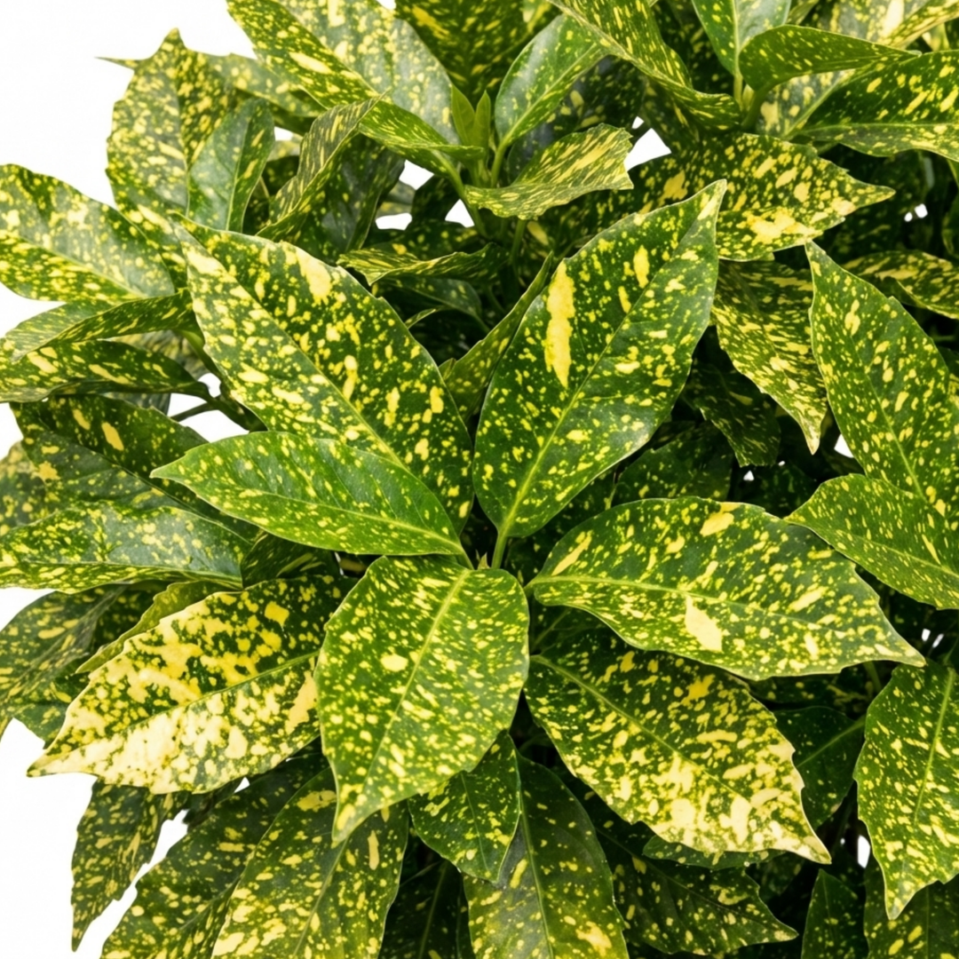 Aucuba Japonica Crotonifolia Spotted Laurel The Rose Press Garden