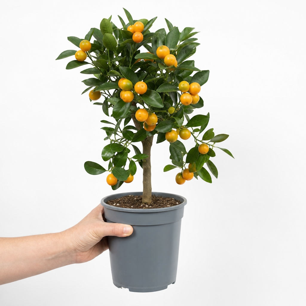 3.4L Calamondin Tree in Decorative Pot Plants By Post