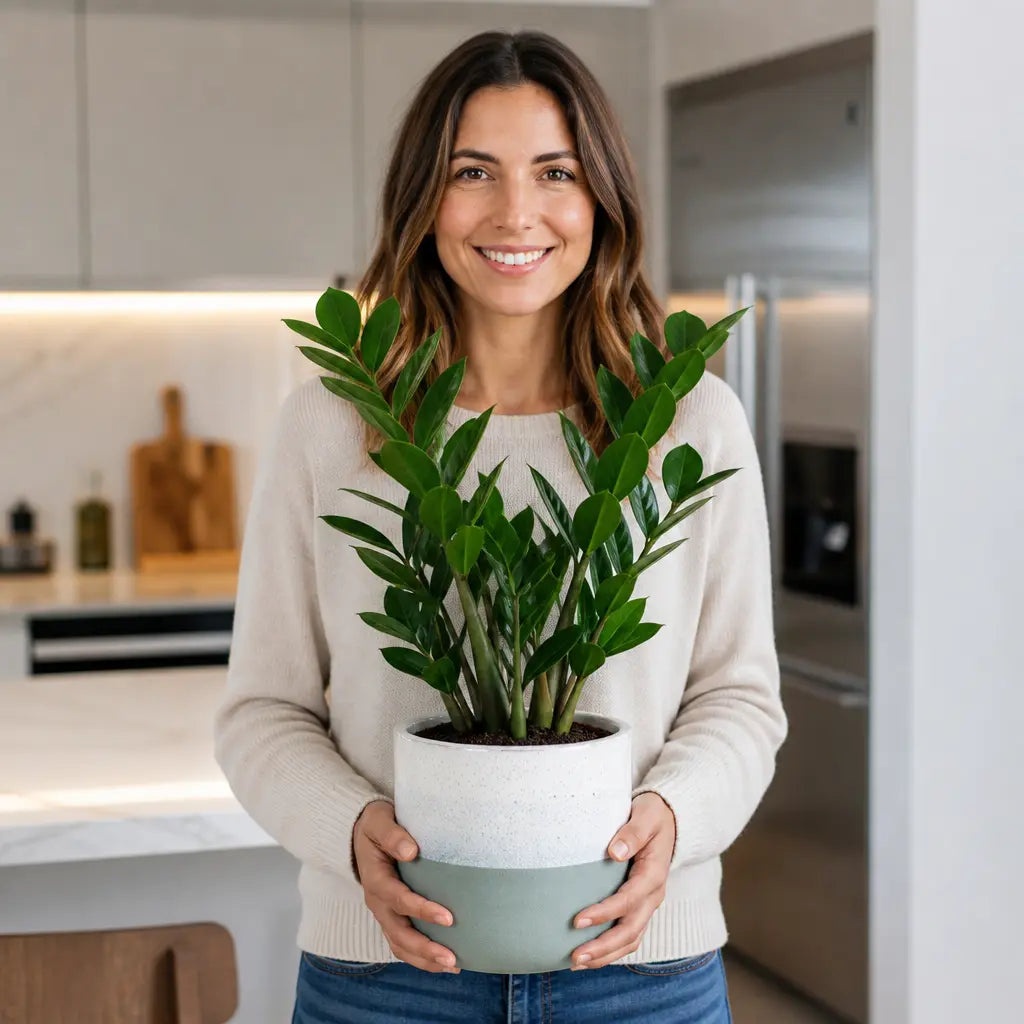 Zamioculcas Zamiifolia ZZ Plant 5L – Low Maintenance Indoor Houseplant Plants By Post
