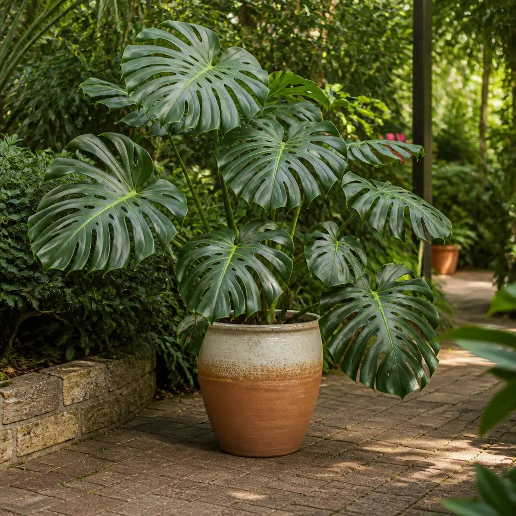 Monstera Deliciosa Cheese Plant 19cm Pot – Easy Care Large Indoor Houseplant Plants By Post