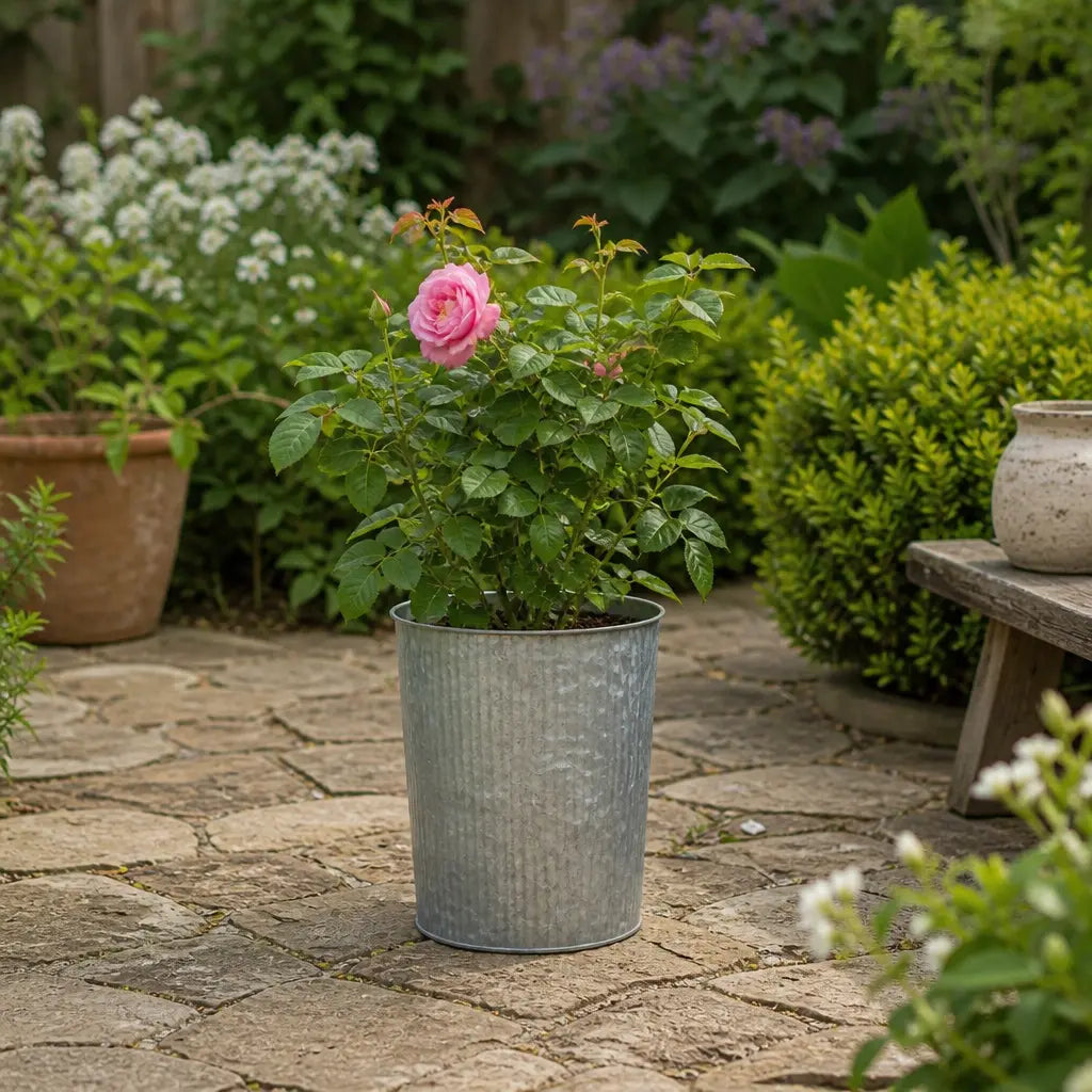 3L Mum In A Million Pink Rose Bush - Beautiful Flowering Plant Gift Plants By Post