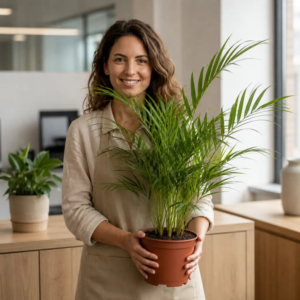 Dypsis Lutescens Areca Palm – Elegant Feathery Green Tropical Indoor Houseplant Plants By Post