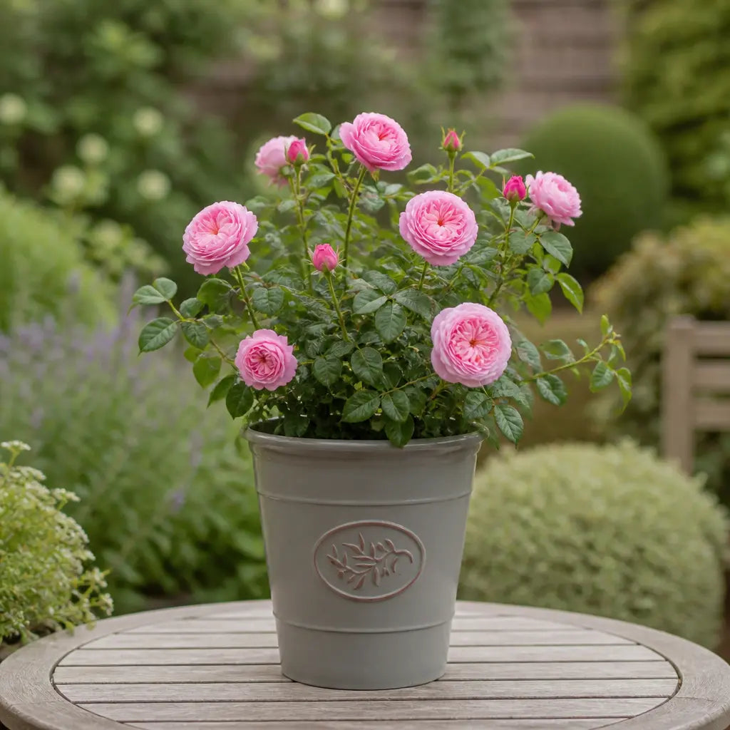 3L Mum In A Million Pink Rose Bush - Beautiful Flowering Plant Gift Plants By Post