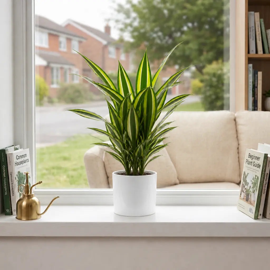 Dracaena Lemon Lime Dragon Tree – Vibrant Variegated Green and Yellow Indoor Houseplant Plants By Post