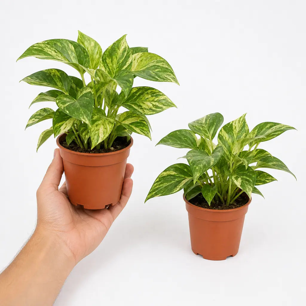 Epipremnum Marble Queen Pothos 12cm Pot Plants By Post