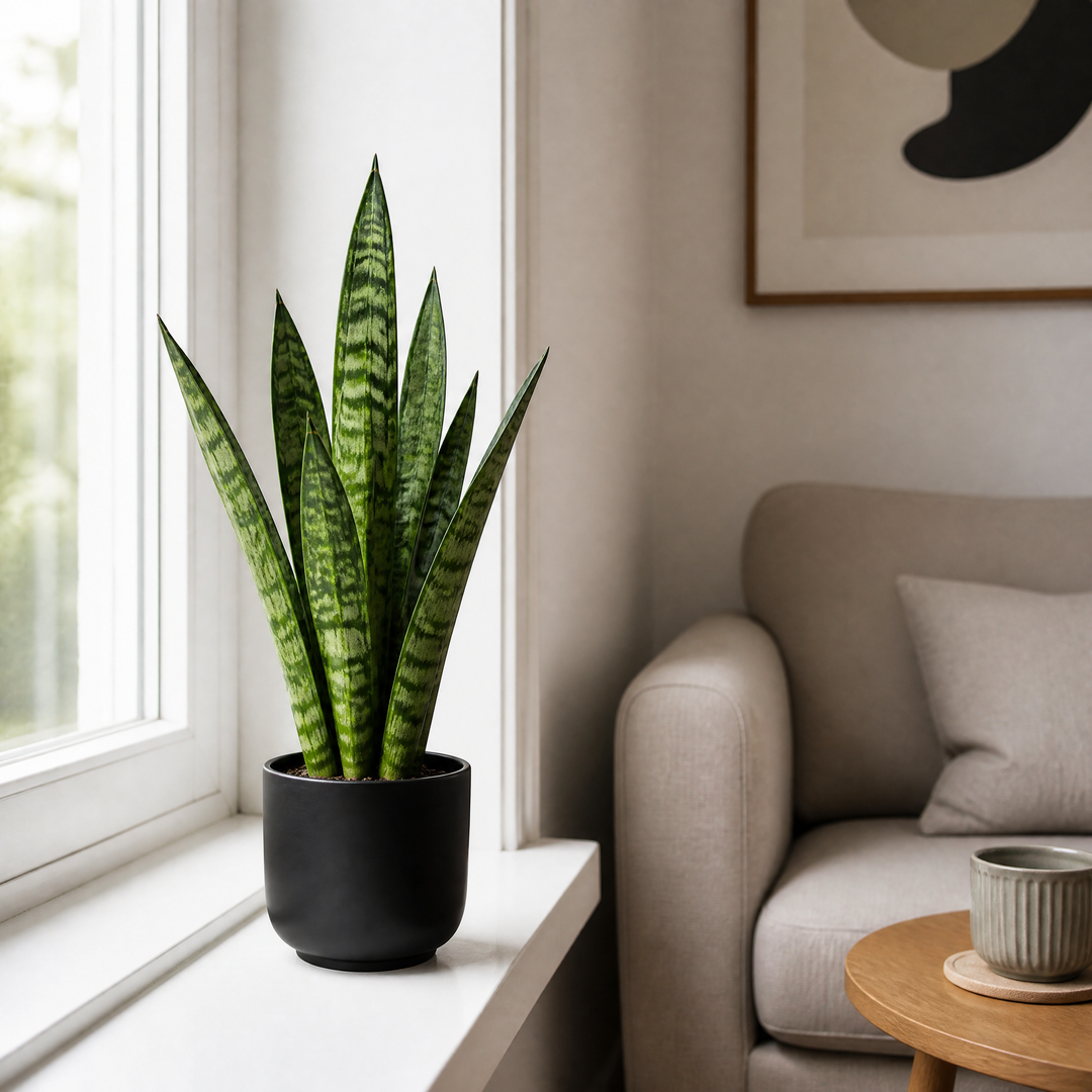 Sansevieria Superba in 12cm Pot | Air-Purifying Snake Plant for Low Light Spaces Plants By Post