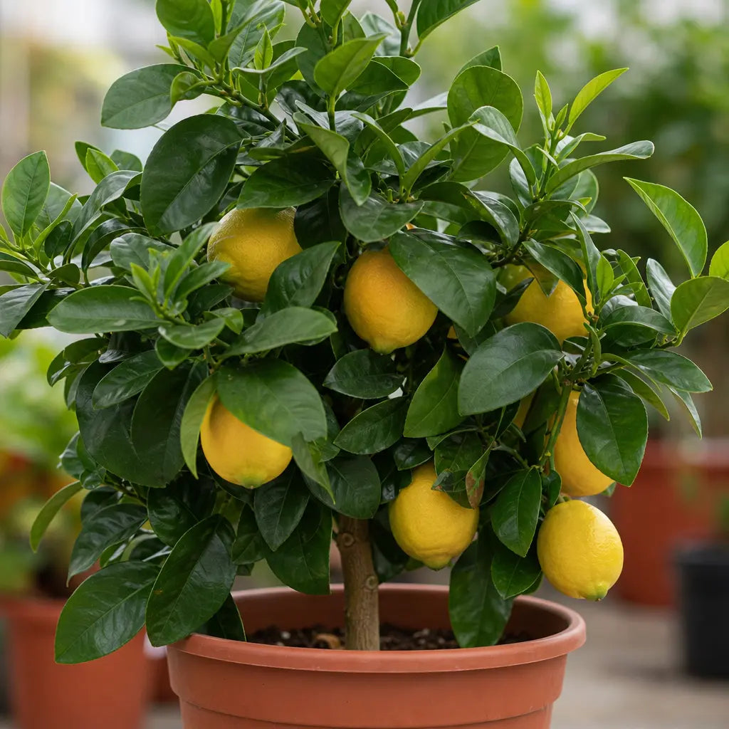 5L Meyer Lemon Tree 80/90cm Indoor & Outdoor Citrus Tree in Pot Plants By Post