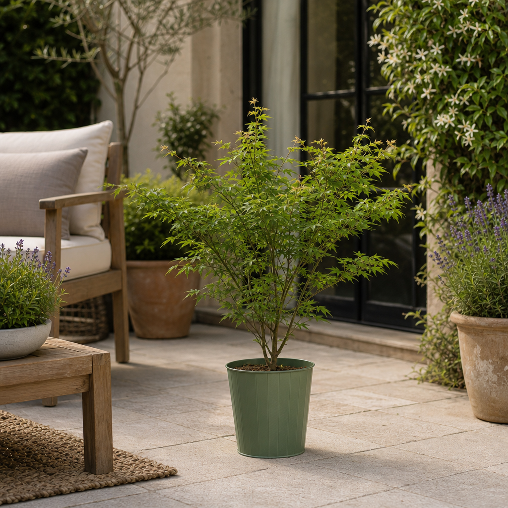 3L Acer Green Leaf in Pot Outdoor Tree for Patio & Garden