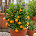 5L Calamondin Tree – Indoor & Outdoor Citrus in Decorative Pot
