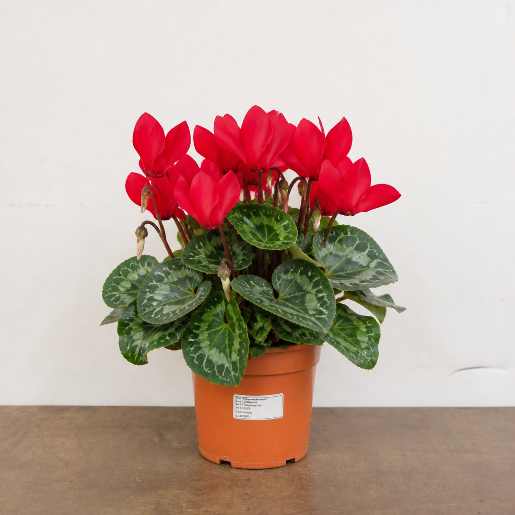Cyclamen Red 10.5cm Pot Pack of 3 & 6 Flowering Outdoor Plants