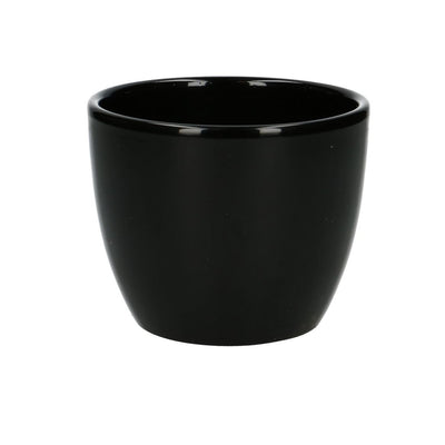 Black Ceramic Pot